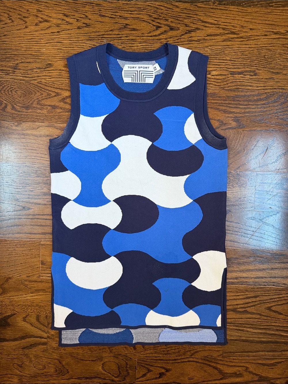 Tory Sport Sleeveless Knit Top Size X-Small